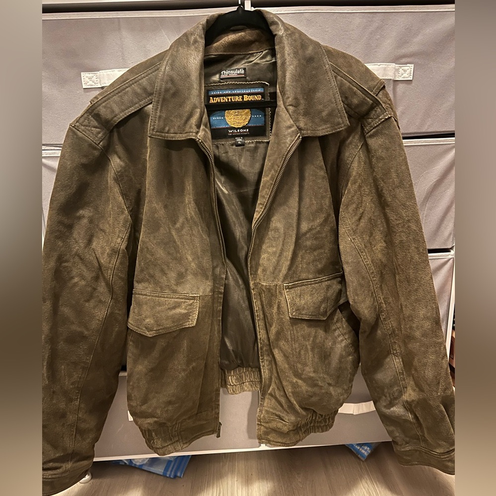 VINTAGE GENUINE LEATHER JACKET